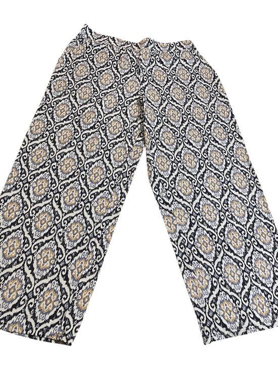 Denim&Co Pants - DENIM & CO BOHEMIAN BEACH MOSAIC GYPSY PANTS SZ MP